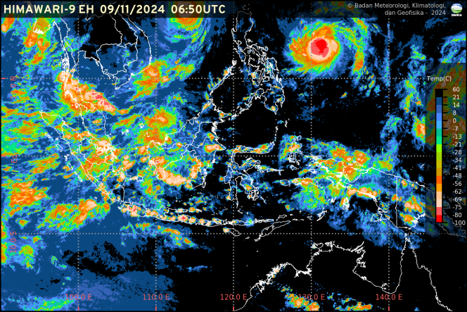 
					Cuaca Sore hingga Malam: Hujan Petir dan Berawan Tebal