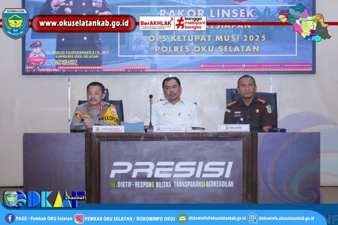 
					Bupati OKU Selatan Siap Bersinergi dalam Pengamanan Idul Fitri 1446 H