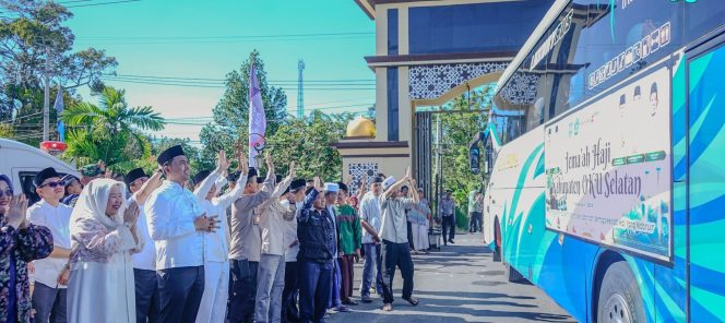
					Bupati Abusama Lepas 100 Jamaah Calon Haji OKU Selatan Tahun 2025
