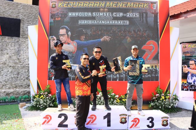 
					Polres OKU Timur Sabet Juara Umum Kejuaraan Menembak Kapolda Sumsel CUP 2025