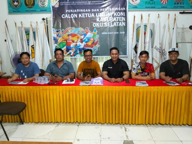 
					Menuju Musorkablub 2025, Tiga Kandidat Siap Pimpin KONI OKU Selatan