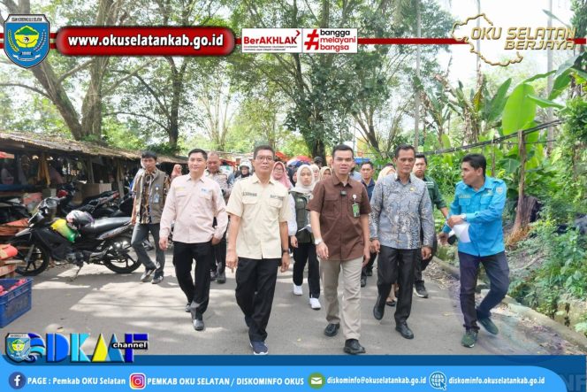 
					Satgas Saber Pangan Turun ke Pasar Saka Selabung, Harga Pangan di OKU Selatan Terpantau Stabil Jelang Ramadan