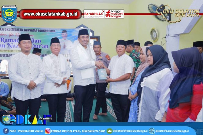 
					Bupati Abusama Safari Ramadhan di Kisam Tinggi, Serahkan Bantuan untuk Masjid dan Masyarakat