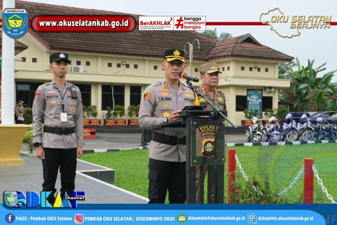
					Pastikan Pengamanan Lebaran, Polres OKU Selatan Gelar Apel Operasi Ketupat Musi 2026