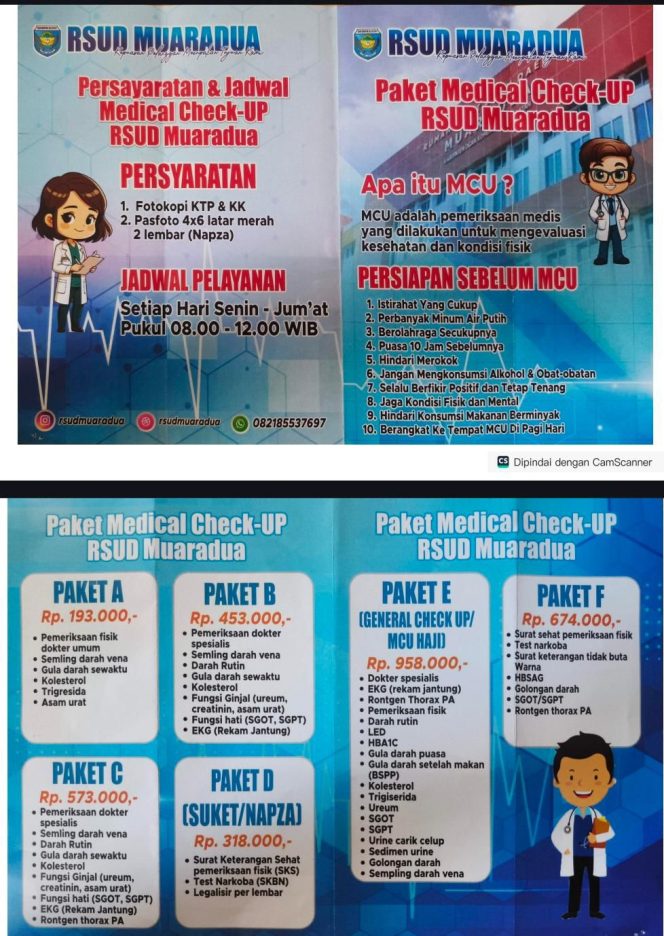 
					RSUD Muaradua Hadirkan Layanan MCU Lengkap, Dorong Deteksi Dini Penyakit