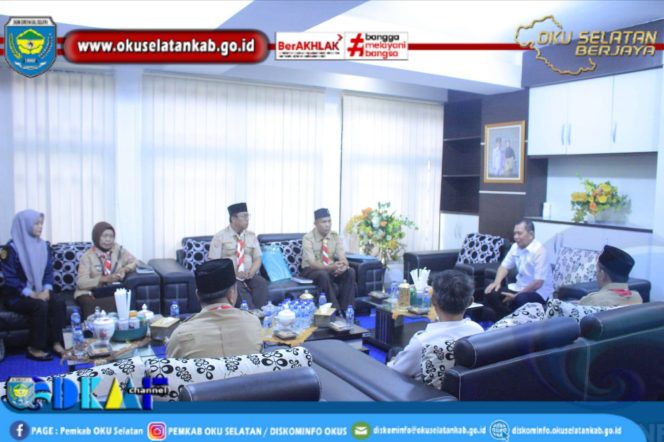 
					Wabup OKU Selatan Pimpin Rakor Persiapan Kontingen Jambore Daerah Pramuka di Palembang